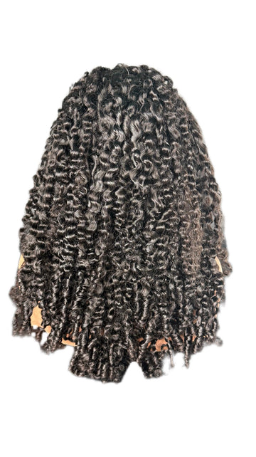 Fiji Curl half wig