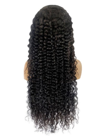 Water wave half wig