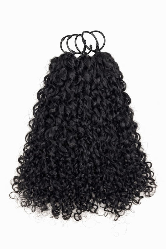 ✨ Human Crochet Hair for Miracle Knots | Soft, Natural, Reusable