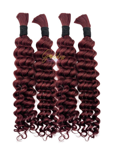 Colored Boho braiding hair